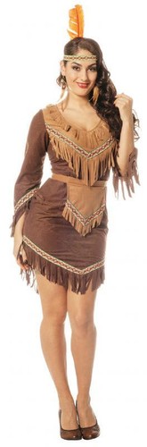 Costume indiano apache donna - apache,