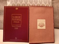 ITALIA: IL LIBRO DEI FRANCOBOLLI, BUCA DELLE LETTERE, DEL 1989...LEGGETE!!!+++++