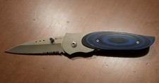 Coltello CRKT VIELE WASP titanio e G10 da collezione  messer, knife,  couteau.