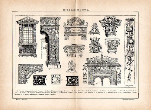 Stampa antica architettura