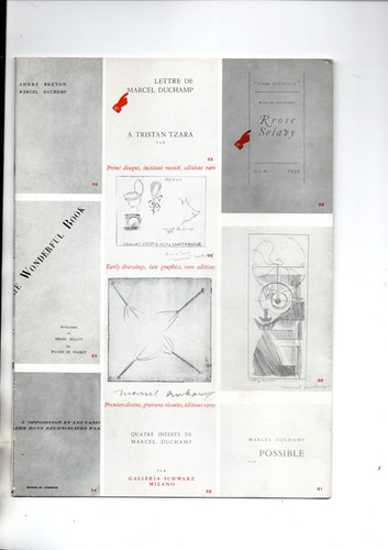 Marcel duchamp plaquette - duchamp,