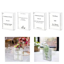 Vaso trasparente a forma di