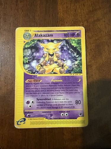 Pokémon alakazam 165 - alakazam, 33/165