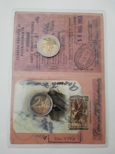 13370 tessera postale - tessera,