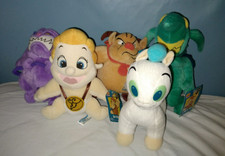Rarissimo set peluche Giappone HERCULES 1997 Sega Disney Pegasus Pain Panic Baby Phil