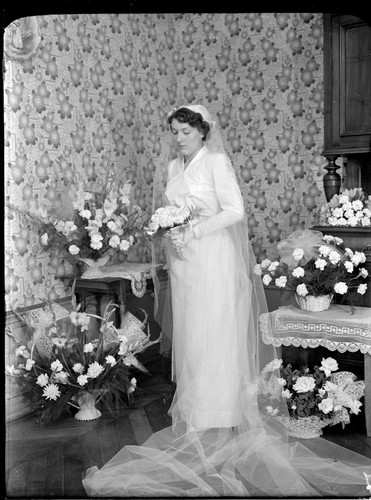 Wedding portrait bride antique - wedding,