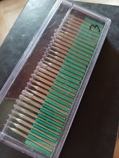 Punte Frese Diamantate 30Pz ★ gambo 3mm ★ Lapidary Tools 3mm shank★