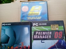 TRE CD GIOCO MANAGERIALE PREMIER LIGUE 2005/06 E 2009 + GIOCO CALCIATORI  PANINI