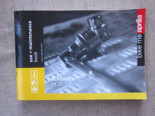 Aprilia scarabeo manuale - scarabeo, 50