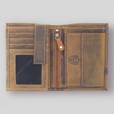 Portafoglio uomo RFID in pelle