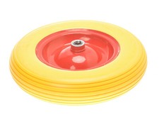 Ruota Carriola PU 4.00-8/20mm