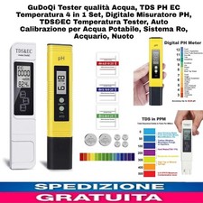Tester qualità Acqua, TDS PH