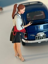 TAMIYA /MB MASTER BOX FIGURINO SERIE PIN-UP DIPINTA A MANO  1/24