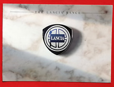 Brochure vendita LANCIA RANGE