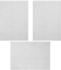 3 Pezzi Rete Metallica Acciaio