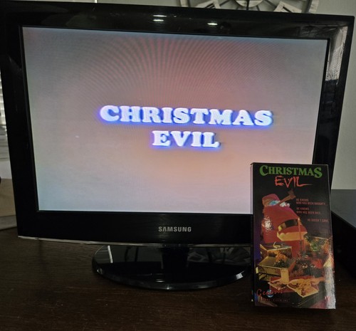 Christmas evil vhs vintage - evil,