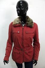 Belstaff Donna Taglia 46 Giubbotto Rosso Giacca Invernale Giubbino Coat Jacket