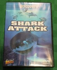 DVD SHARK ATTACK DISCOVERY CHANNEL-COME NUOVO SPED.CORRIERE