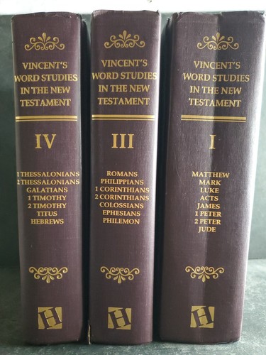 Vincent word studies the - vincent's,
