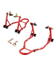 VEVOR Cavalletto per Moto Anteriore Posteriore Carico max. 385 kg Riparazioni