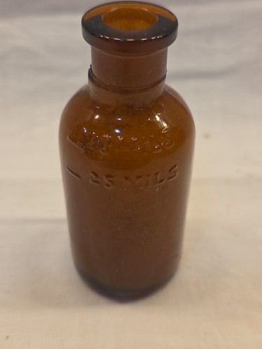 Bottiglia farmacia ambra