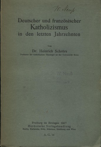Deutscher und französischer