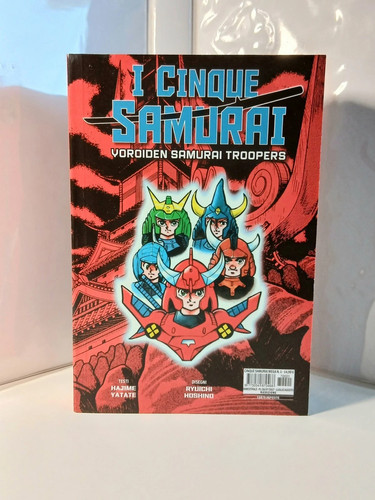 Fumetto cinque samurai - samurai,