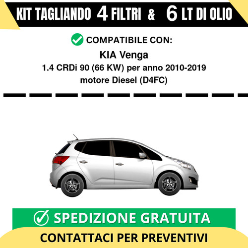Tagliando per kia - kia, venga