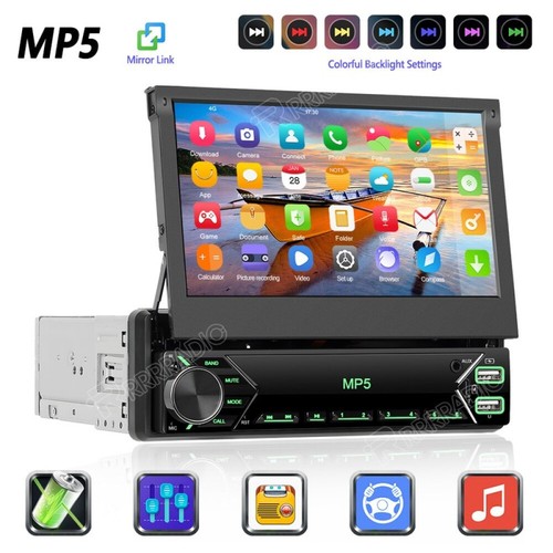 1din flip autoradio - 1din, touch