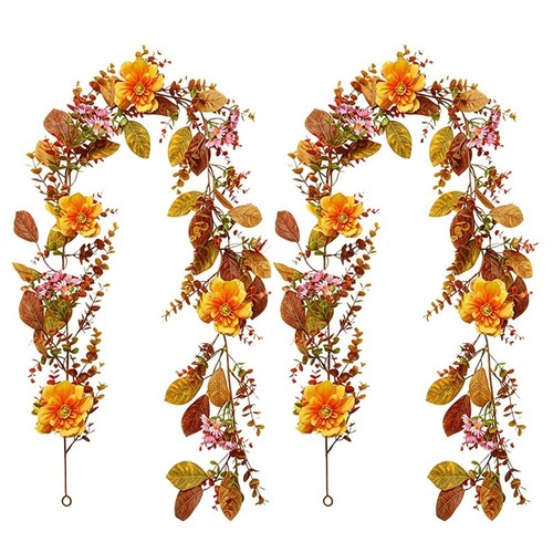 Ghirlanda floreale autunnale