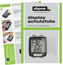 3x Pellicola Protettiva per Sigma Rox 9.0 Protezione Schermo Antiriflesso dipos