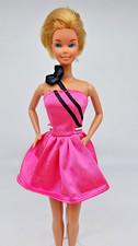 Barbie abito rosa con fiocco