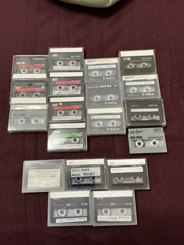 Dat digital audio - audio, tapes