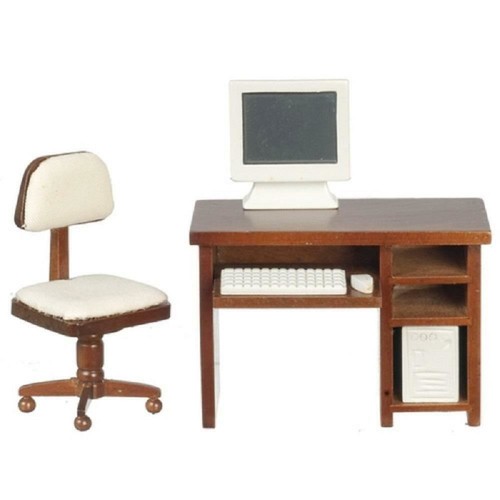 Bambole casa computer noce - casa,