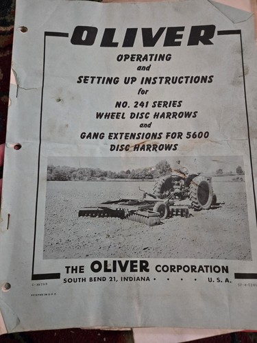 Libretto manuale oliver - manuale,