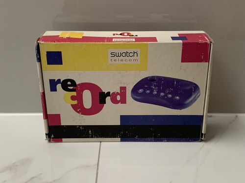 Vintage swatch record recorder - record,