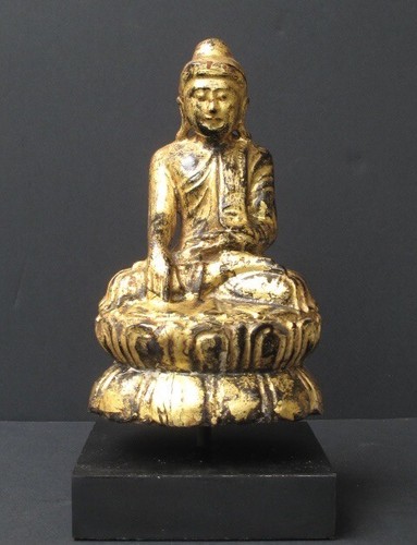 Antico budda legno - budda, in