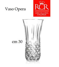 Vaso Opera Cristallo RCR cm 30