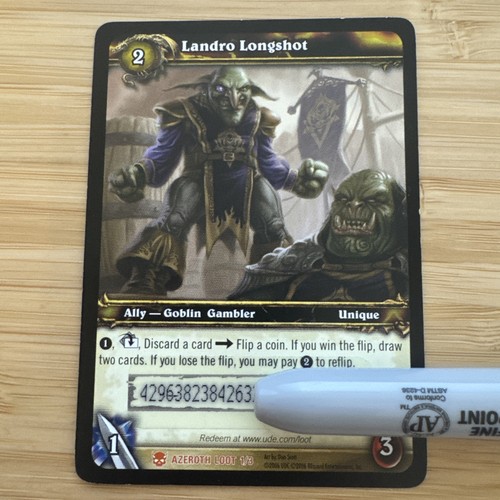 Wow tcg landro longshot - landro,