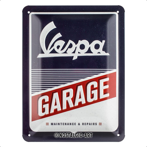Targa vintage vespa garage - targa,
