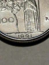 100 LIRE 1991 MODULO RIDOTTO