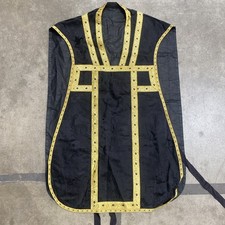 Pianeta In Broccato Nero Con