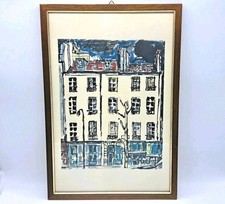 QUADRO STAMPA/LITOGRAFIA-ARTISTA ORFEO TAMBURI-ITALY-ANNI 70'-VINTAGE