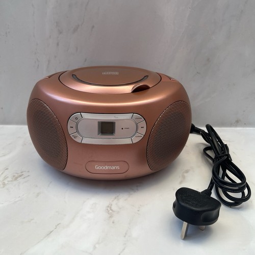 Goodmans rose gold - gold, bluetooth