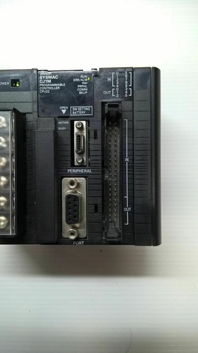 Cj1m cpu22 tested plc omron - cj1m-cpu22, ok