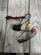 TELECAMERA RETROMARCIA RETROCAMERA CON STAFFA AUTO CAMPER SUV FILO COLORI 4 LED