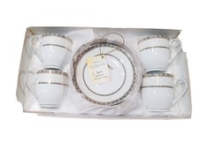 Porcelain Coffee Cups/Set 4