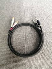 Coppia cavi telefonici Acoustic Revive RCA 4,9 piedi uso audiofilo stereo