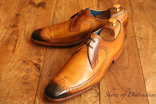 Scarpe oxford brogue barker - scarpe,