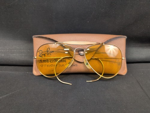 Vintage rayban ambermatic - rayban,